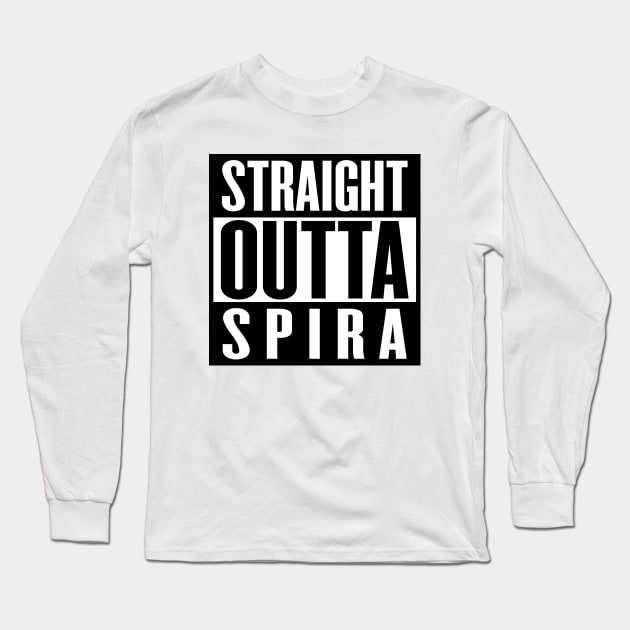 Straight Outta Spira Long Sleeve T-Shirt by inotyler